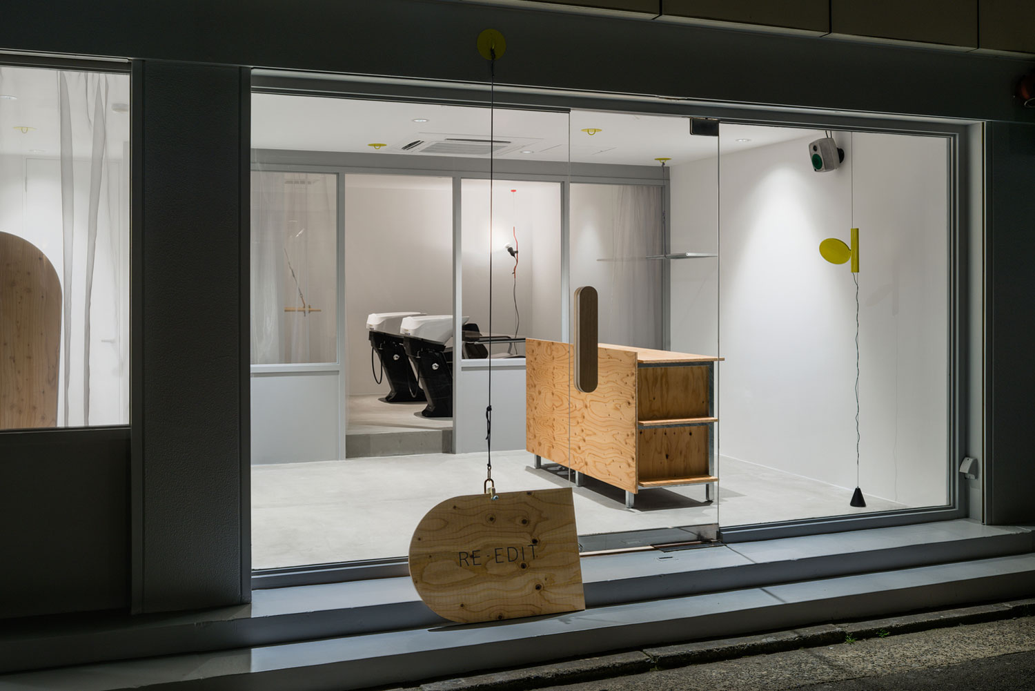 徐匯區(qū)120平簡約型發(fā)廊辦公室裝修設計-第5張圖片-上海古都建筑設計集團