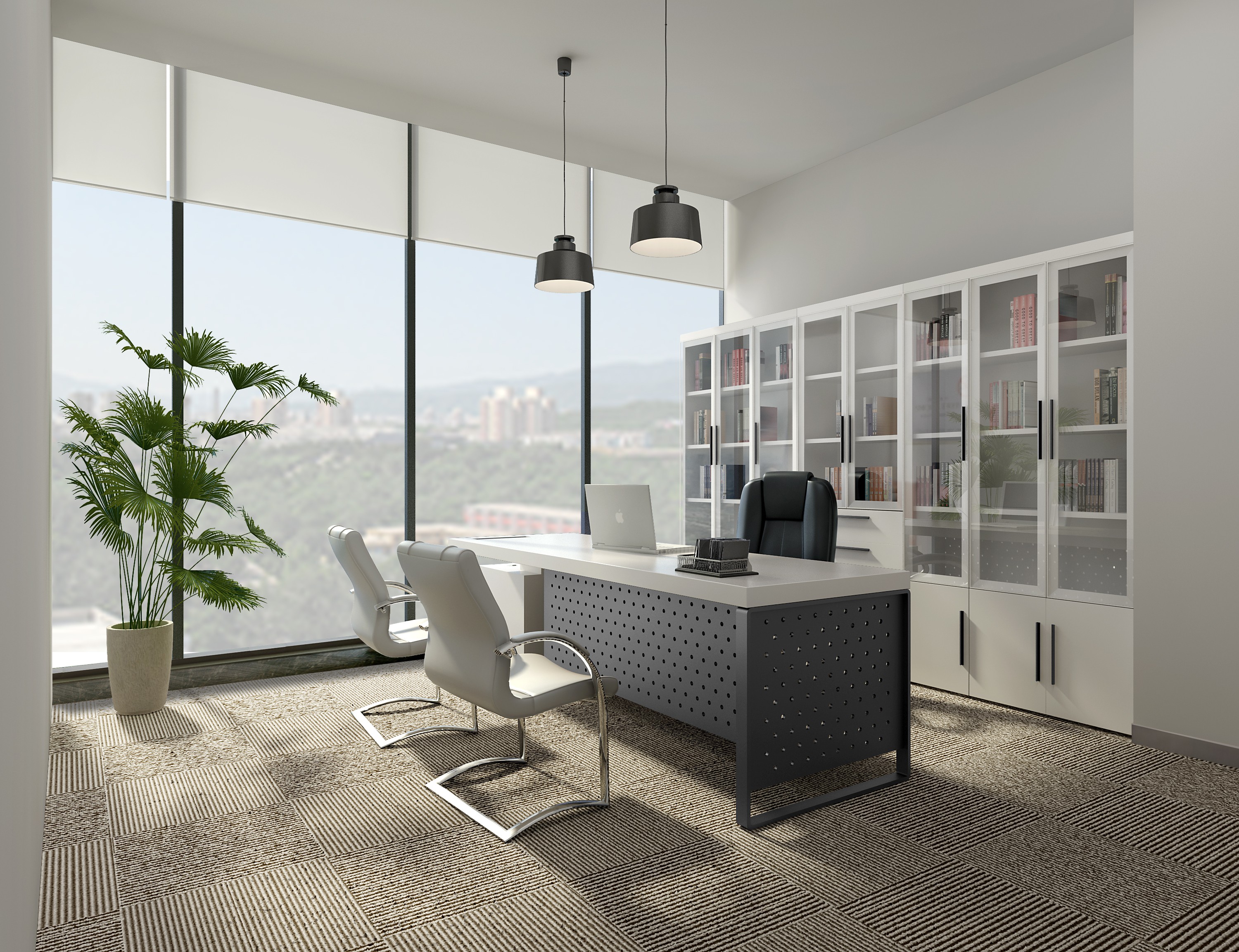 簡約明了辦公室裝修設(shè)計-第3張圖片-上海古都建筑設(shè)計集團