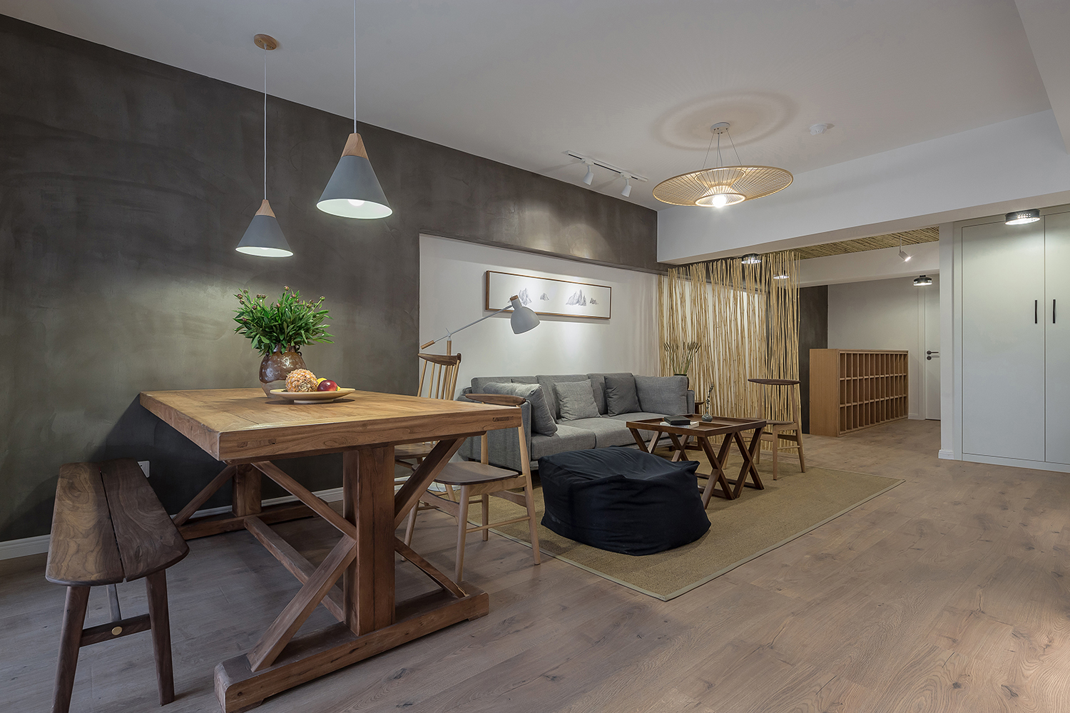 自然素色辦公室裝修設計-第1張圖片-上海古都建筑設計集團