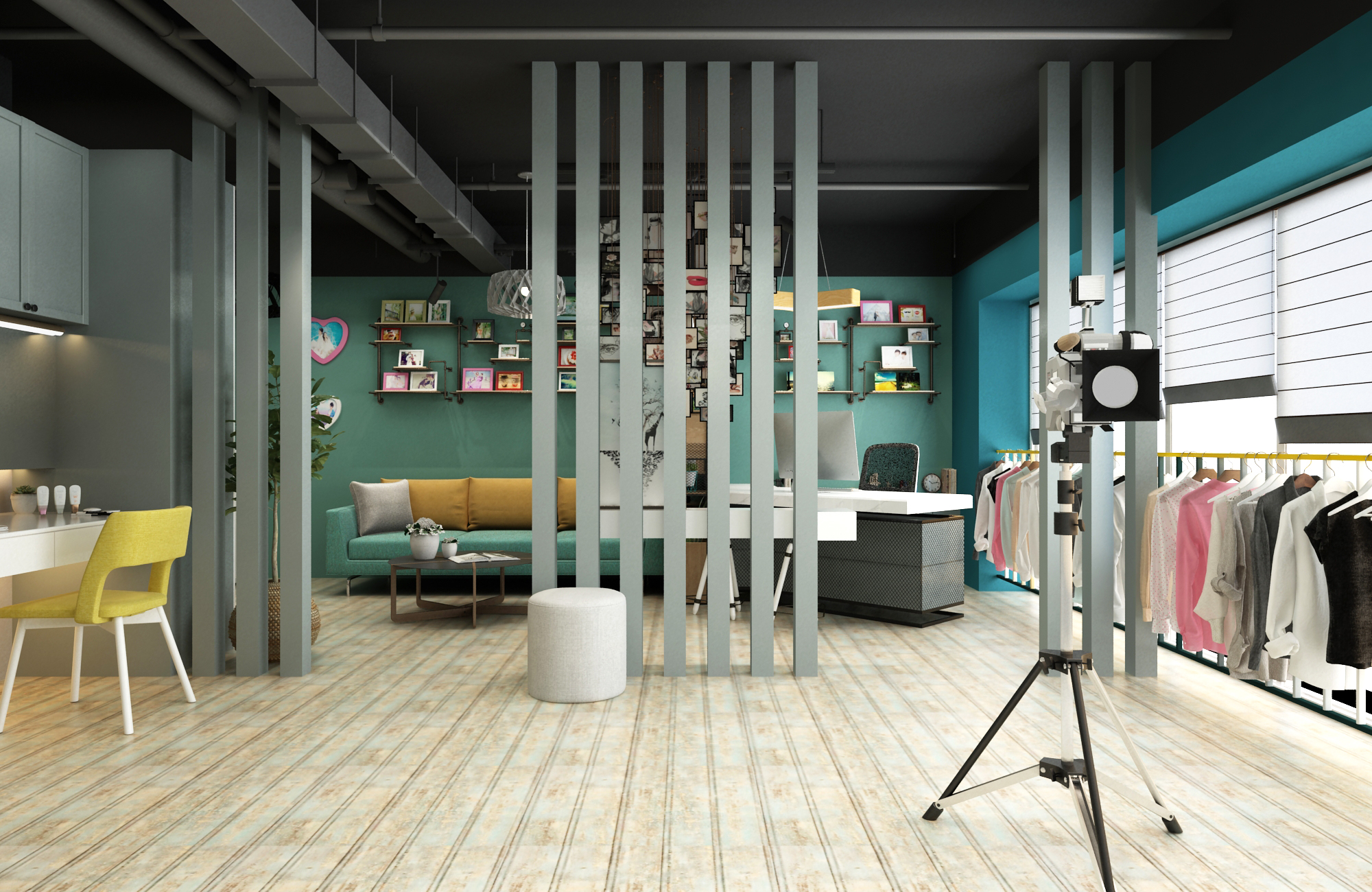 徐匯區(qū)50平小型攝影棚裝修設(shè)計-第1張圖片-上海古都建筑設(shè)計集團