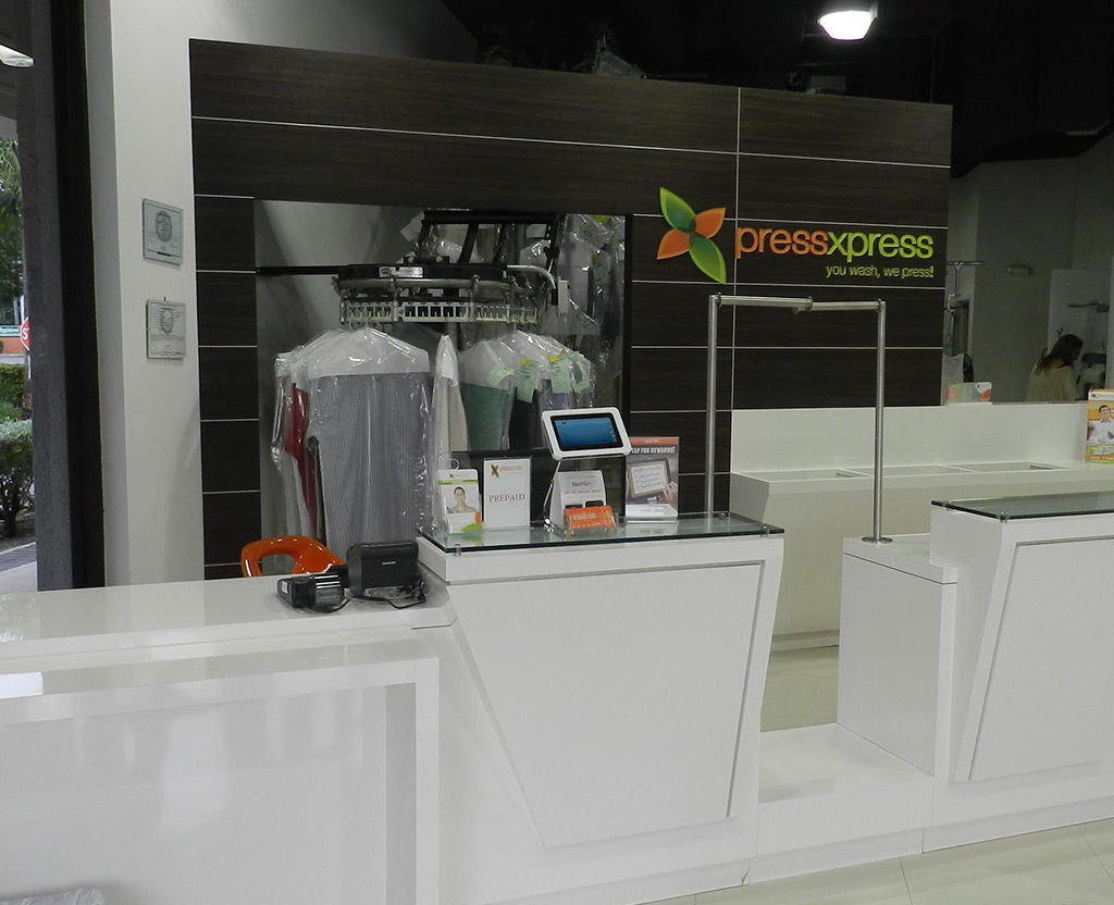 現(xiàn)代簡約干洗店裝修設(shè)計-第1張圖片-上海古都建筑設(shè)計集團(tuán)