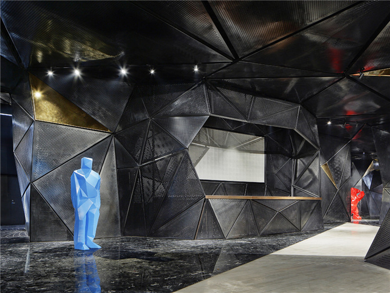 暗黑科技風格電影院裝修設(shè)計-第2張圖片-上海古都建筑設(shè)計集團